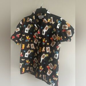 PACIFIC LEGEND APPAREL made In Hawaii Vegas Lucky Camp Shirt Black M indie party